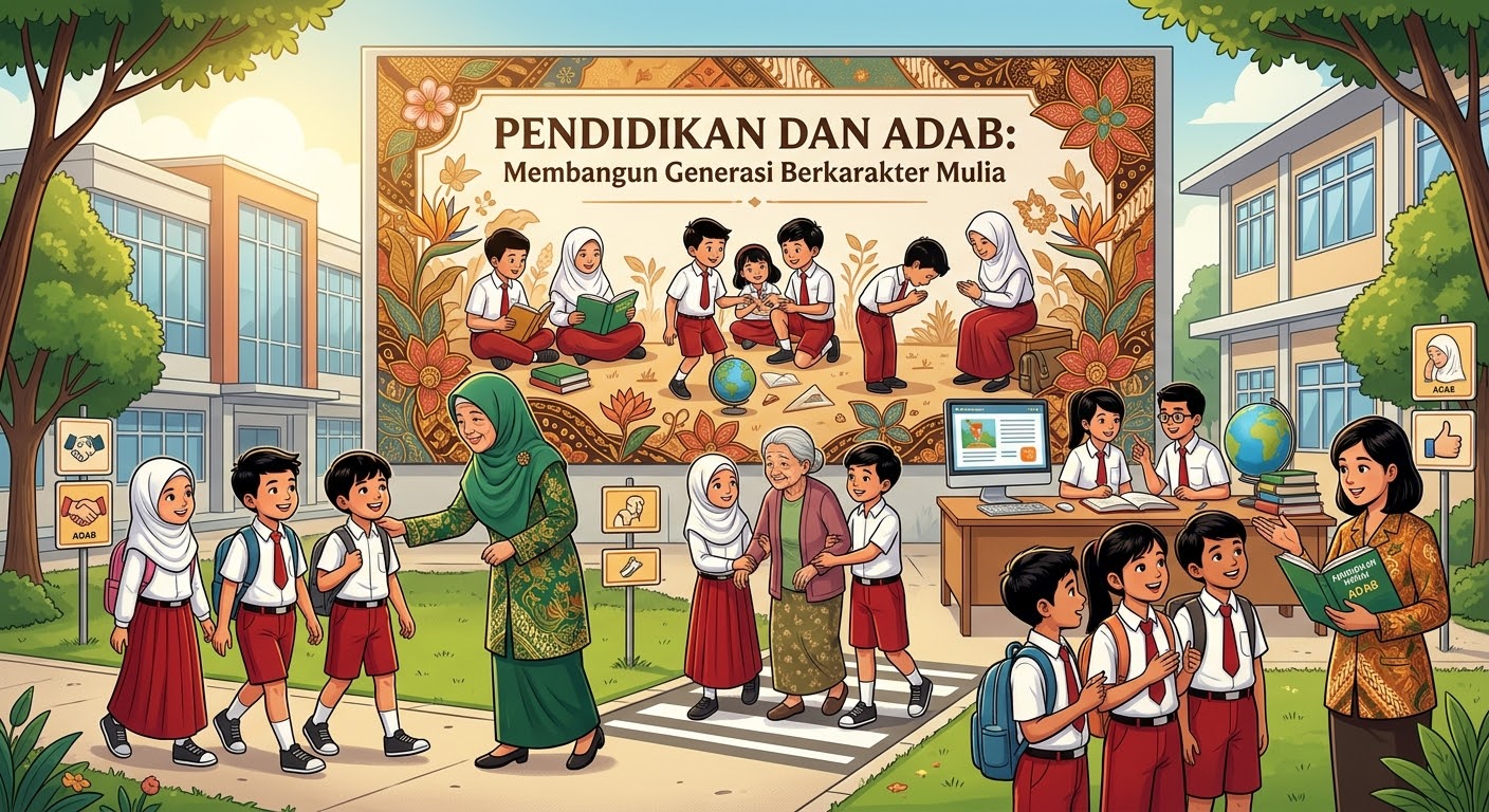 PENDIDIKAN DAN ADAB, MANA YANG LEBIH PENTING?